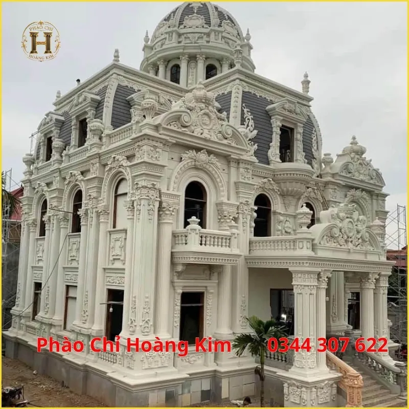 Đắp Phù Điêu Phào Chỉ Mặt Tiền