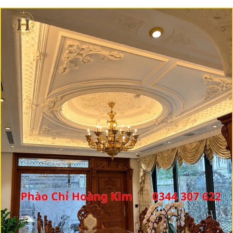 Thi Công Phào Chỉ Gia Nghĩa Đẹp, Sang Trọng, Bảo Hành Dài Lâu