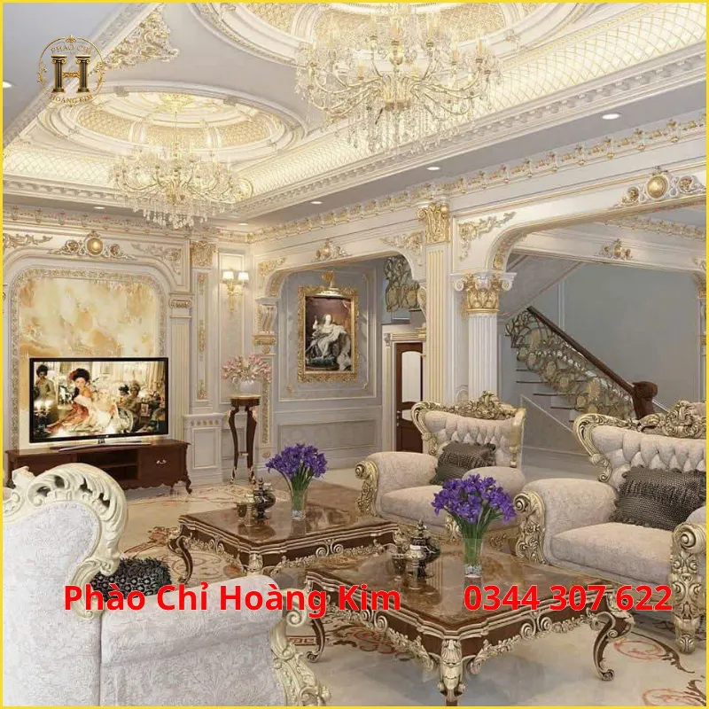 Thi Công Phào Chỉ Tân Cổ Điển Gia Lai Đẹp, Sang Trọng, Chuẩn Kỹ Thuật