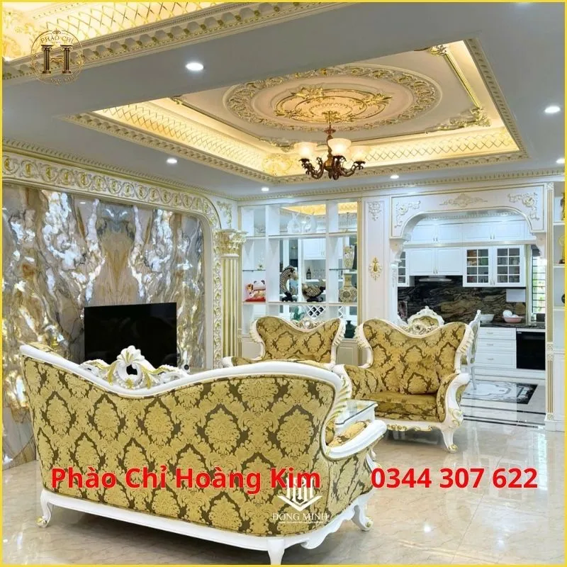 Thi Công Trần Tân Cổ Điển Tại Gia Lai – Giải Pháp Hoàn Thiện Nội Thất Sang Trọng